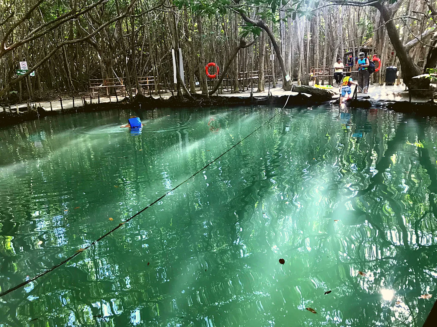 El corcito cenote in Progreso
