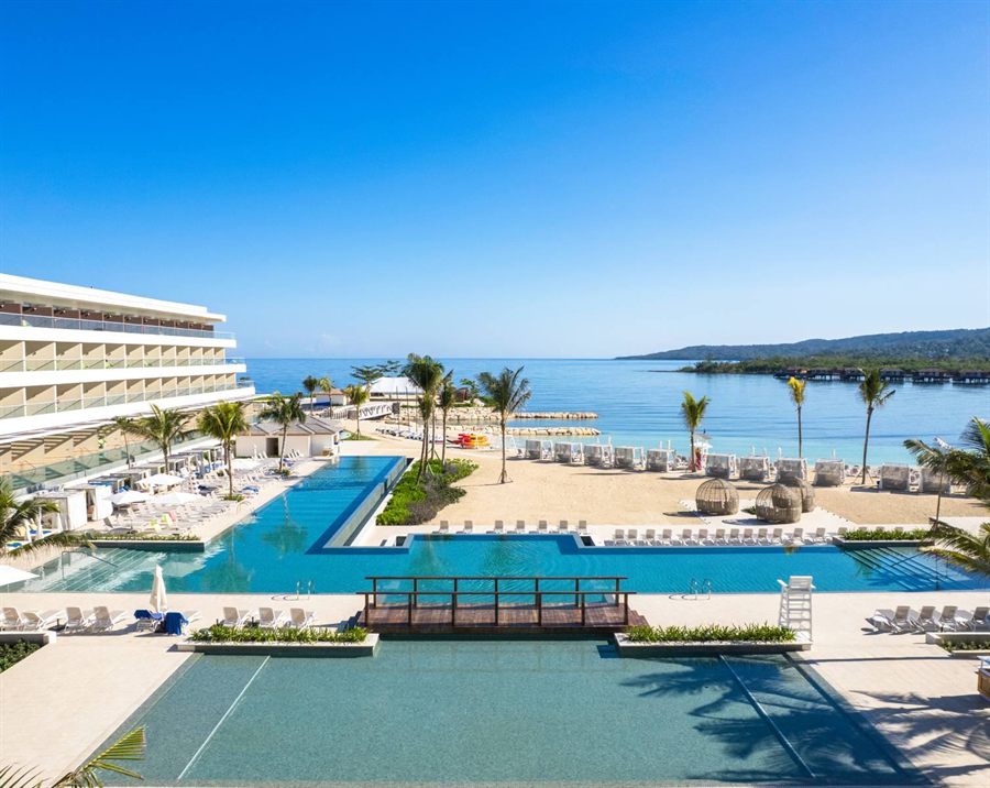 Princess Grand Jamaica resort pool and beachfront