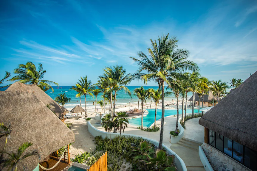 Mahekal beach front resort playa del carmen - walk to 5th ave